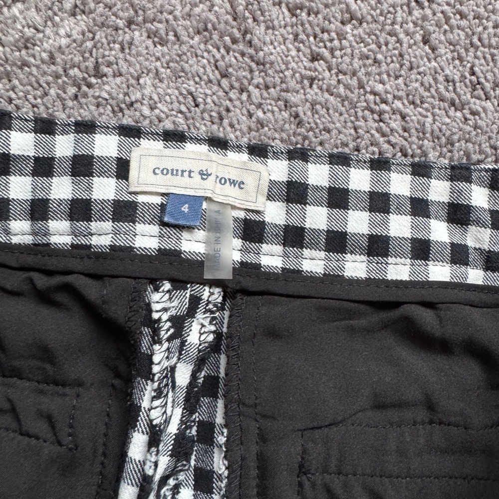 COURT & ROWE Gingham Women’s Pants - Picture 3 of 9